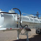130 BBL Vacuum Trailer, White, Side View