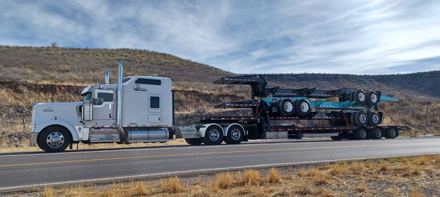 ACE TD488 Sand Chassis Trailer, On a Step Deck